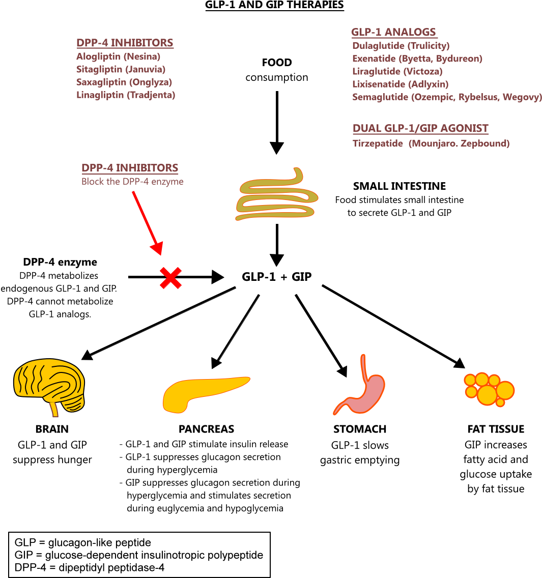 Glp 1 Comparison Chart