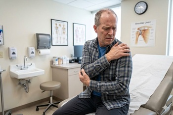 Shoulder pain illustration